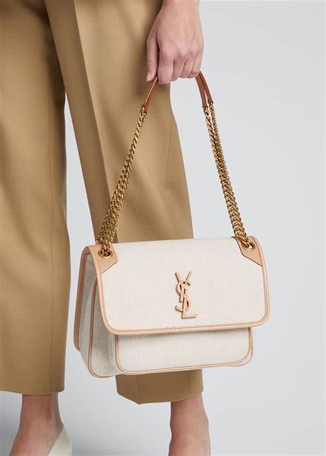 ysl niki linen|saint laurent niki bags.